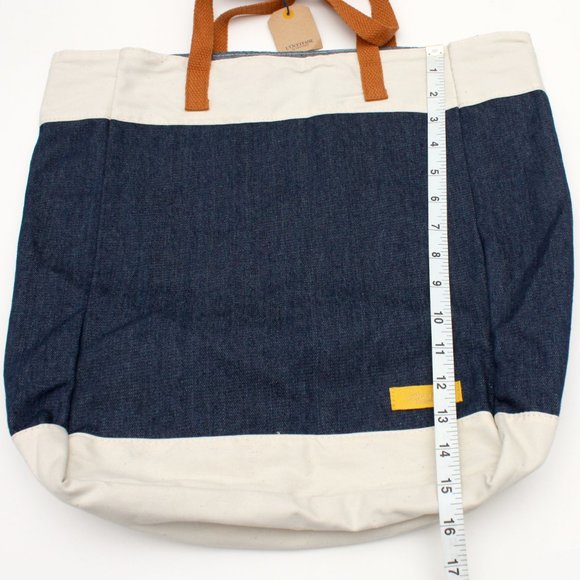 L'Occitane En Provence Travel Tote Bag Denim Design Edition - Picture 5 of 5